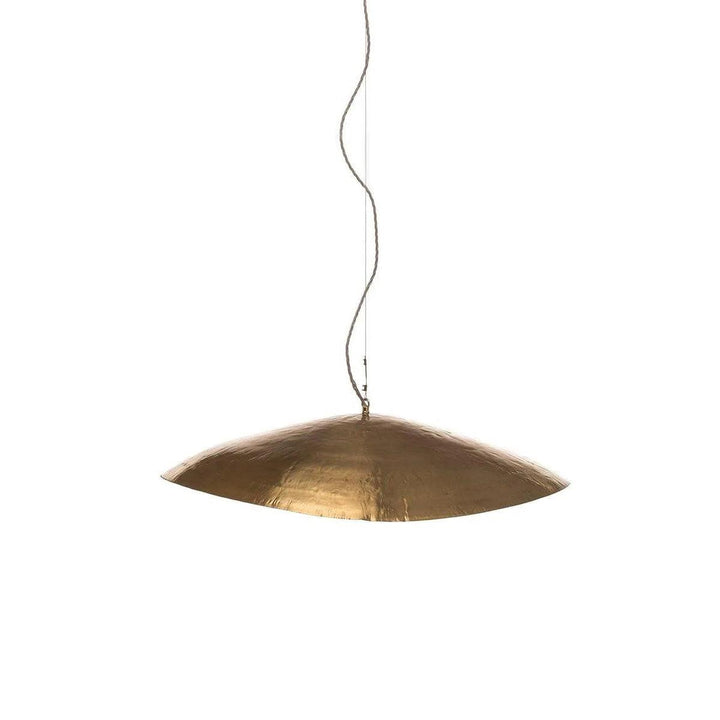 Wisząca lampa młotkowana