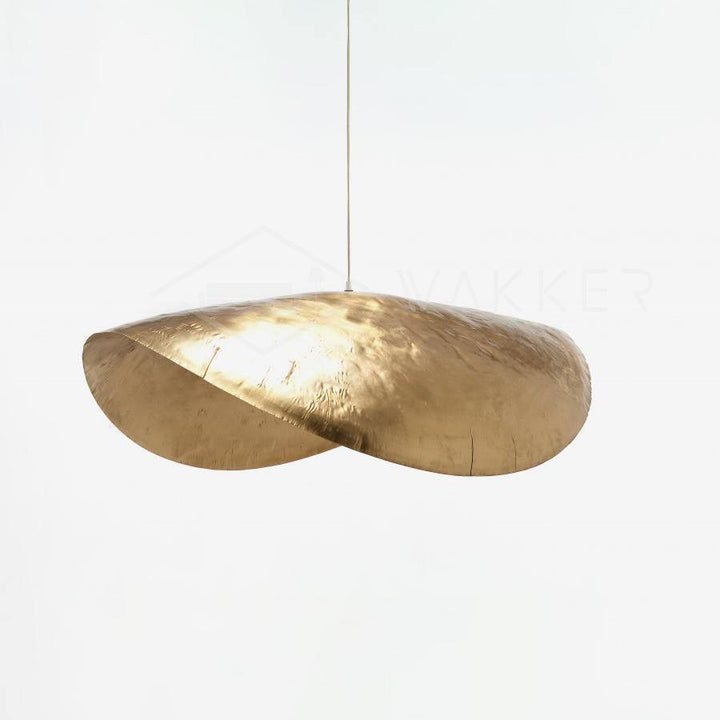 Wisząca lampa młotkowana