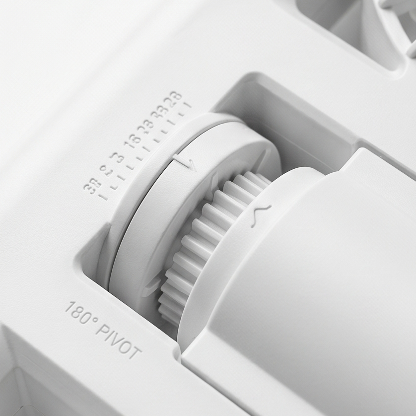 Breezo – Wentylator sufitowy wkręcany z lampą LED