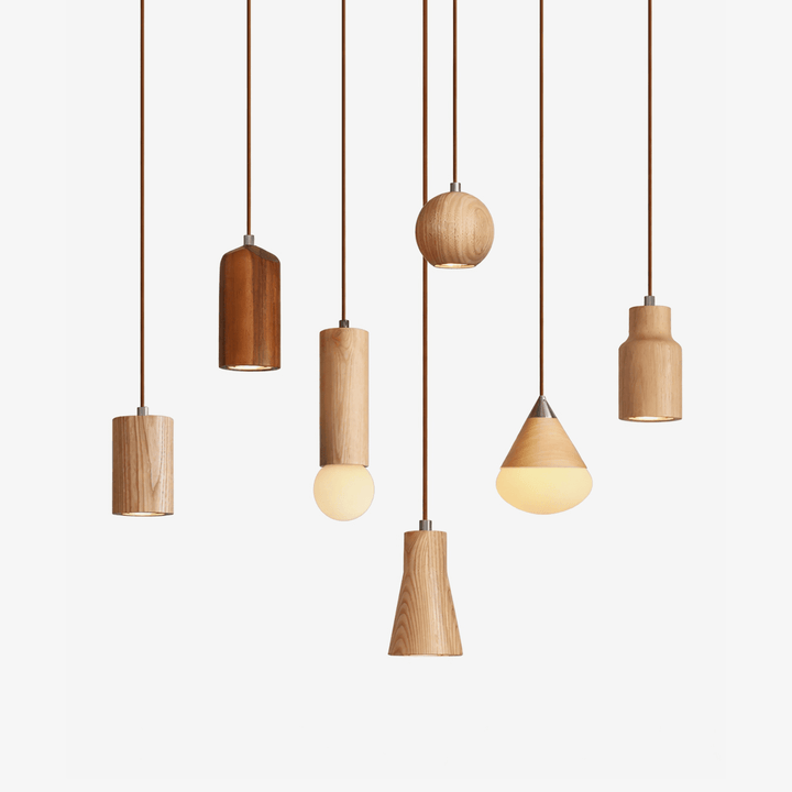 Lampa Wisząca Forma Wood