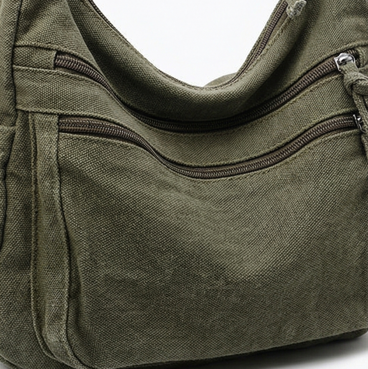 Carvia – Torba Hobo z Prania Canvas na Co Dzień