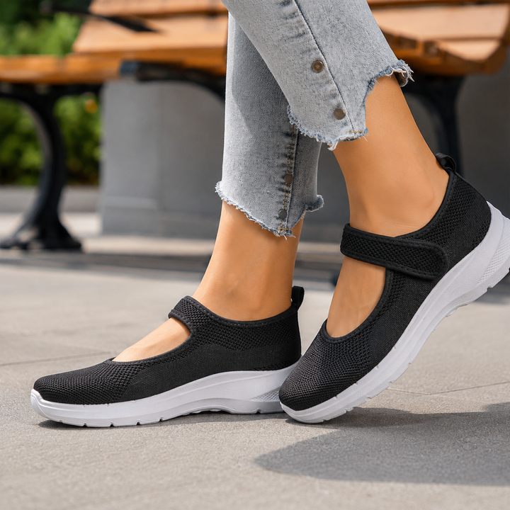Elevana – Oddychające sneakersy z siateczki na regulowanym pasku