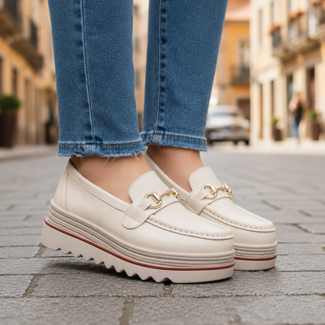 Clarelle – Mokasyny z klasą w stylu stali