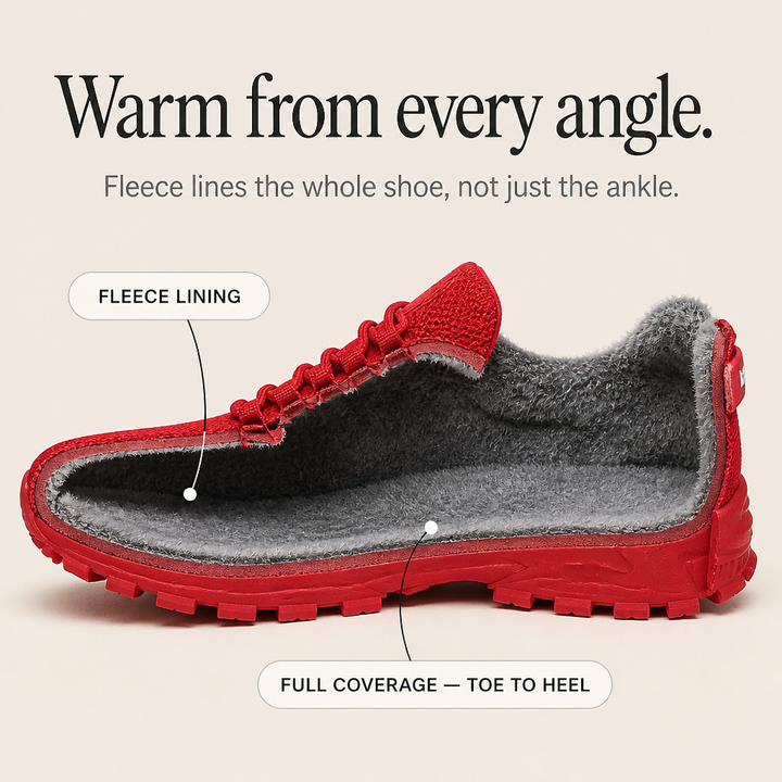 Warmstep – Zimowe Sneakersy z Fleece