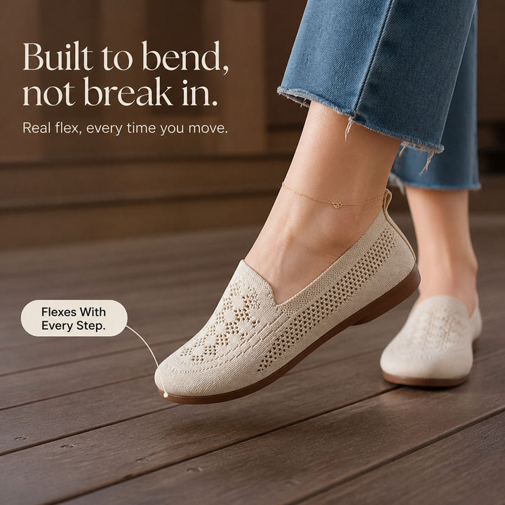 Widloom – Sneakersy Slip-On z Szerokim Noskiem