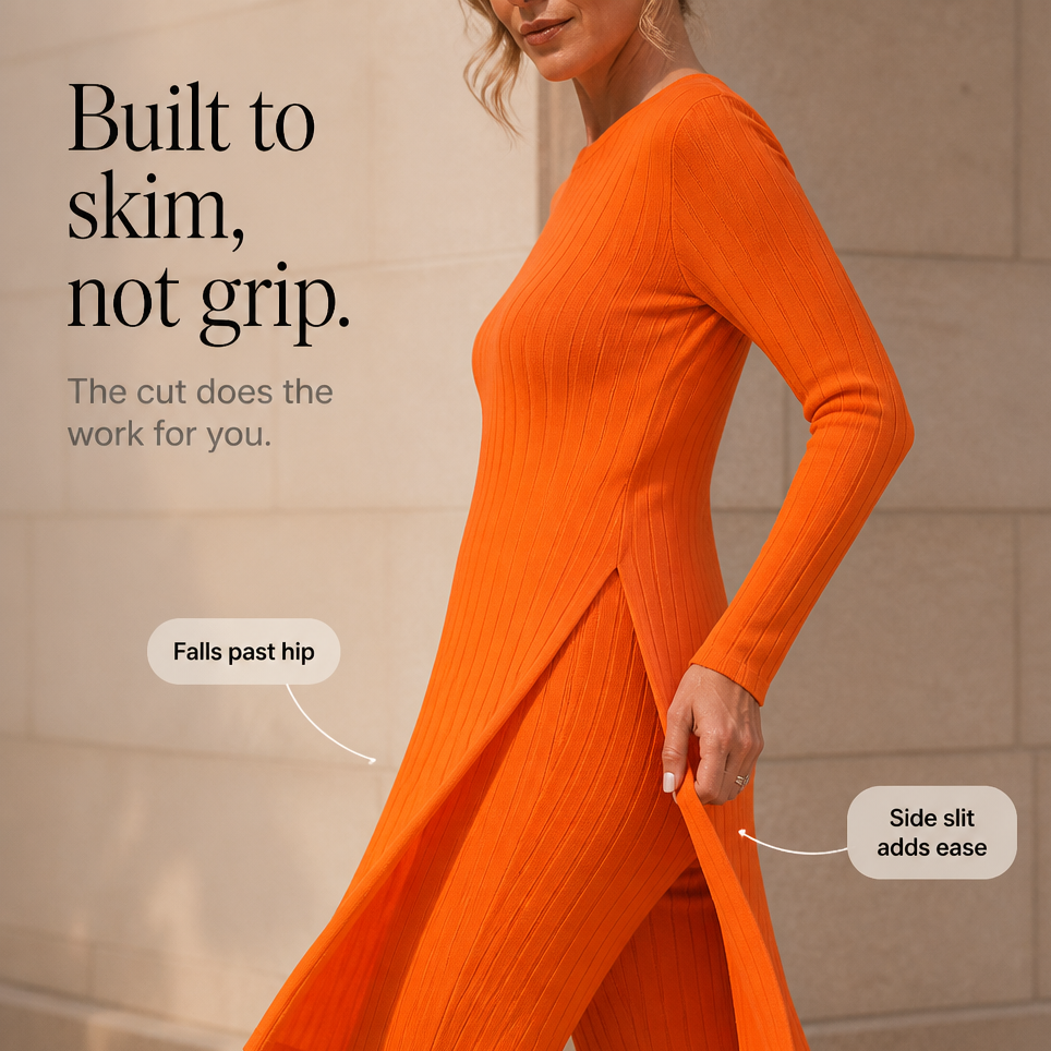 Wearbella – Zestaw z Długim Topem i Slim Spodniami