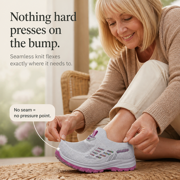 Flexwell – Elastyczne Sneakersy Slip-On w Szerokim Rozmiarze