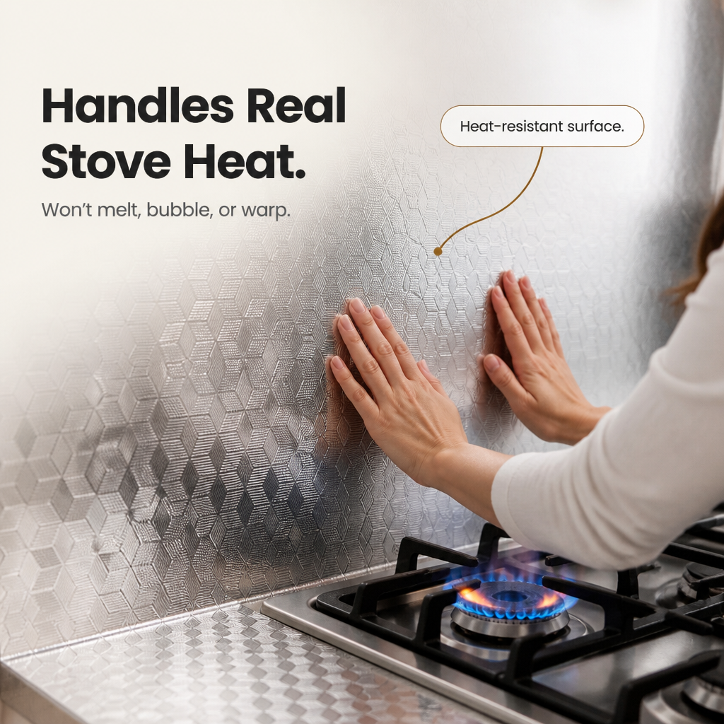 Cooltex – Odporny na ciepło liner do backsplash