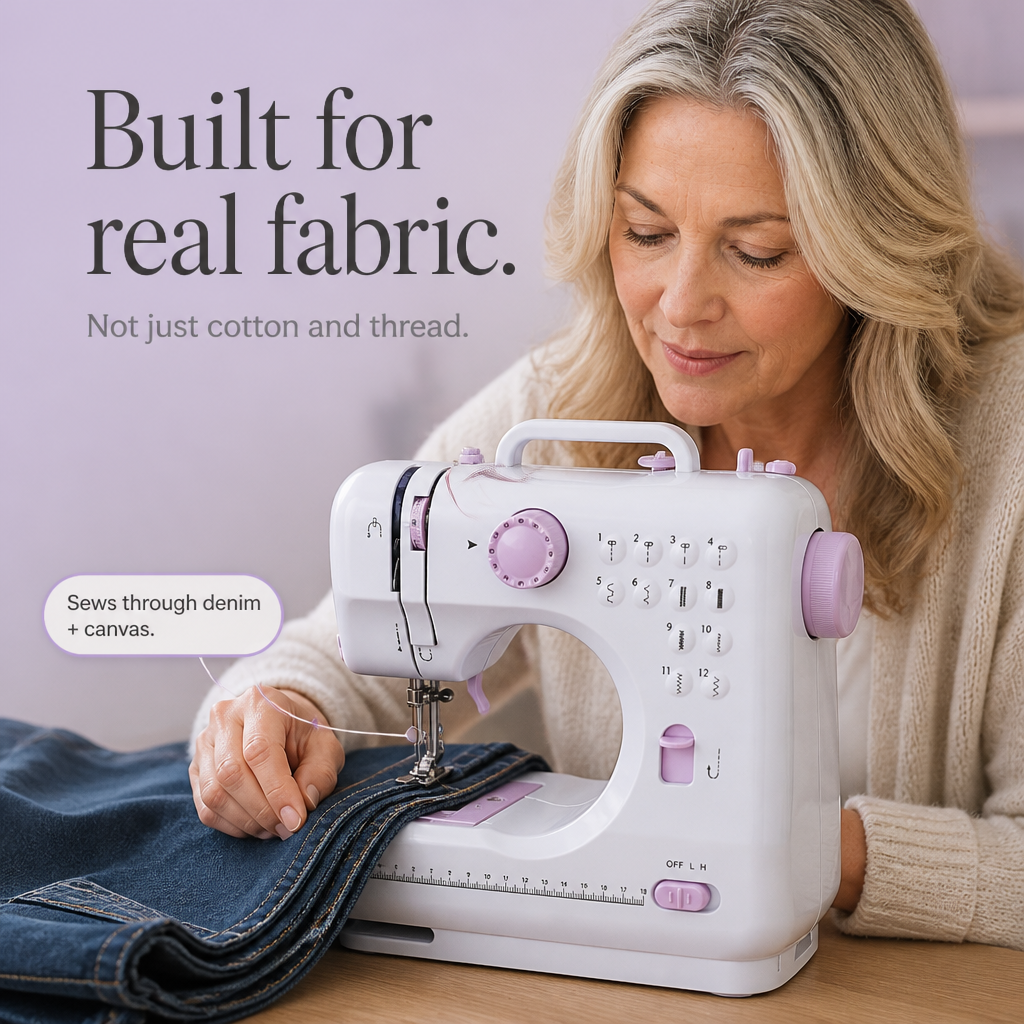 Quickstitch – Przenośna Mini Maszyna do Szycia