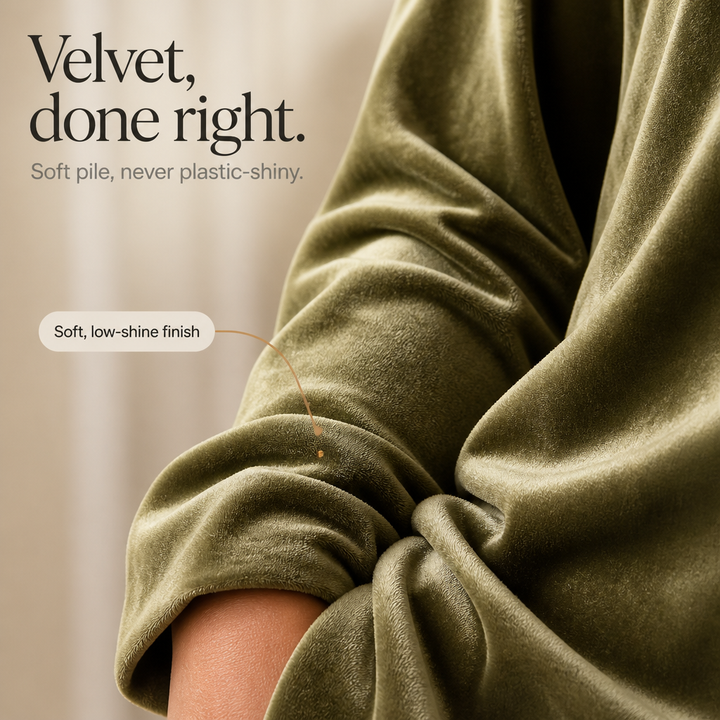 Velvenne – Asymetryczny Hoodie z Guzikami