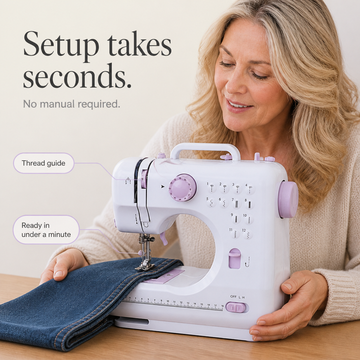 Quickstitch – Przenośna Mini Maszyna do Szycia