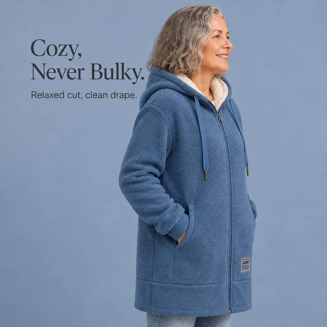 Phoebe – Kurtka z kapturem, ocieplana od wewnątrz