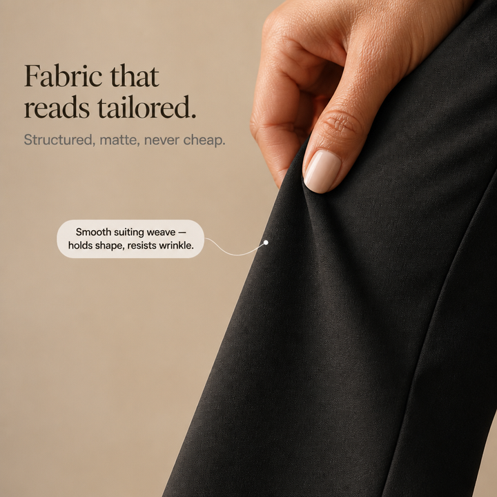 Wearbella – Spodnie z wysokim stanem i szerokimi nogawkami