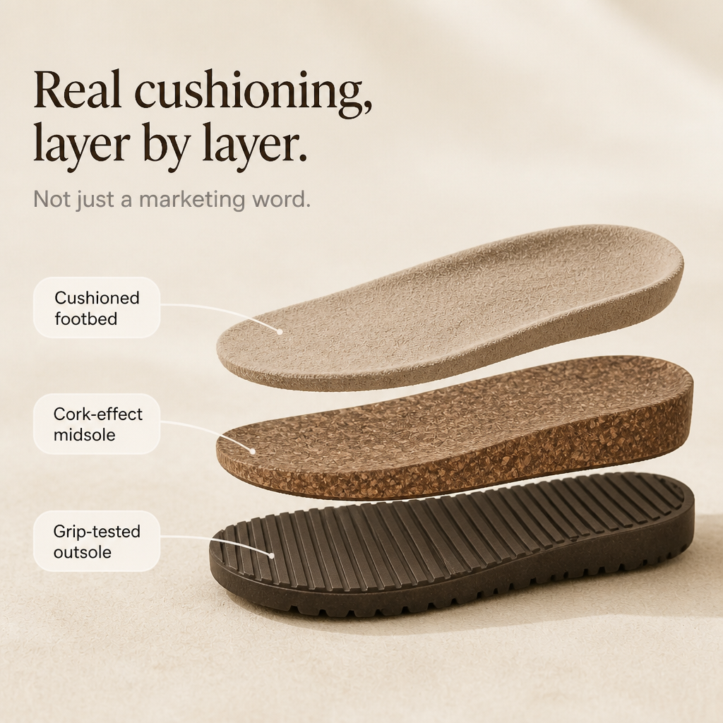 Wearluxe Ease – Mokasyny, które omijają zginanie, zaciśnięcie i ucisk