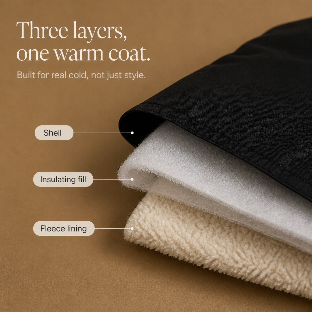 Warmbella – Parka z ociepleniem i taliowaniem