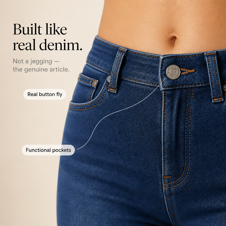 Thermabelle – Dżinsy skinny z pluszowym wykończeniem