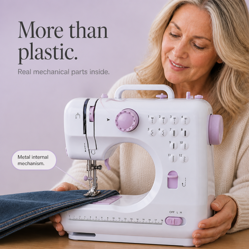 Quickstitch – Przenośna Mini Maszyna do Szycia