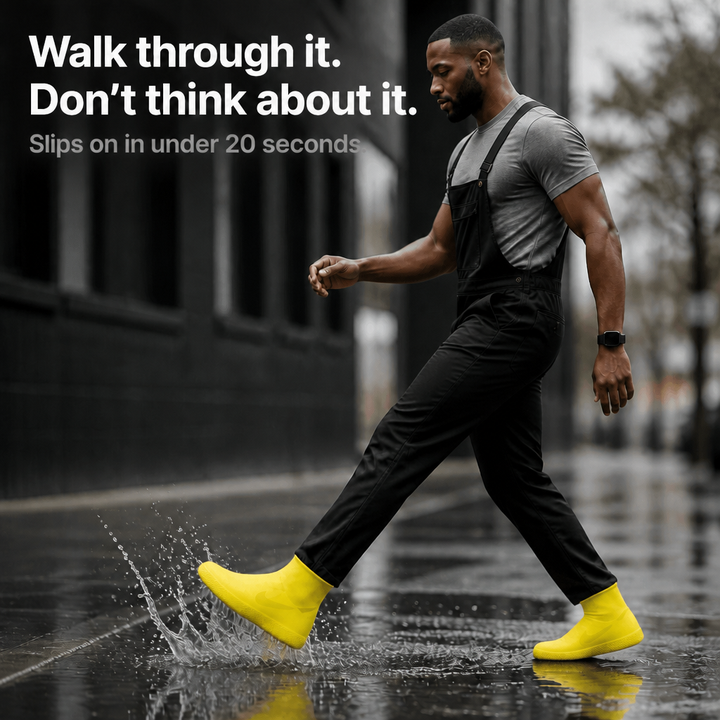 Stridedry – Wodoodporne pokrowce na buty Stretch-Fit
