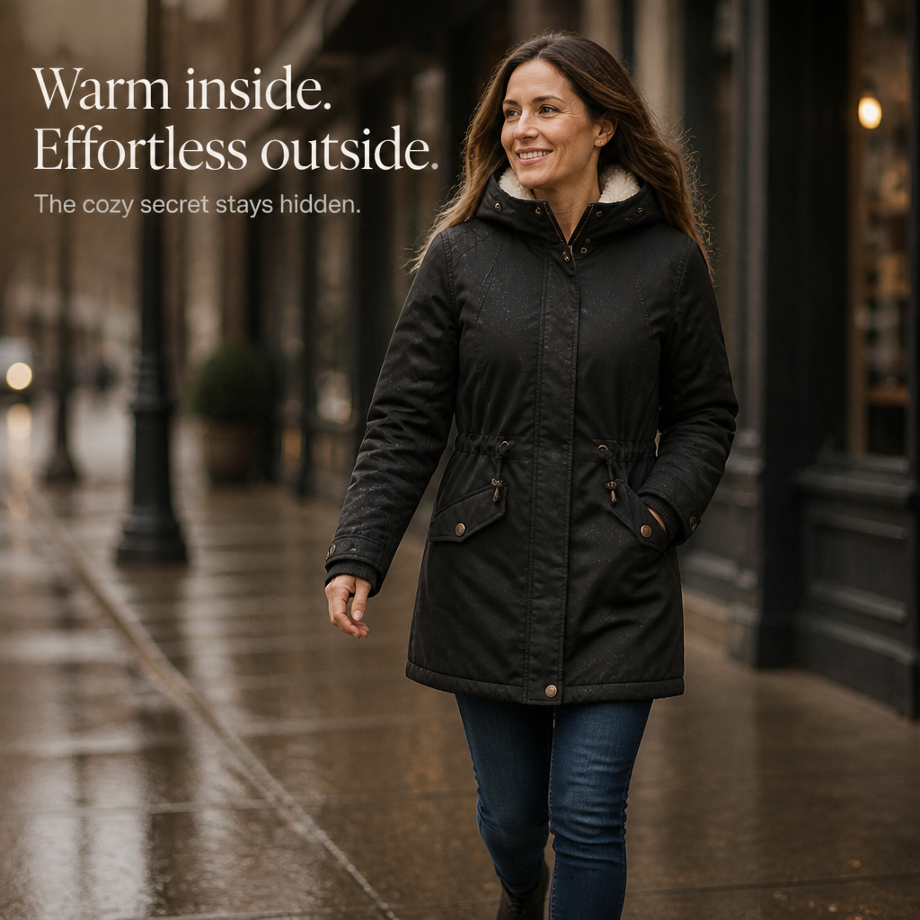 Warmbella – Parka z ociepleniem i taliowaniem