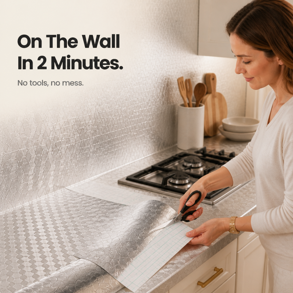 Cooltex – Odporny na ciepło liner do backsplash