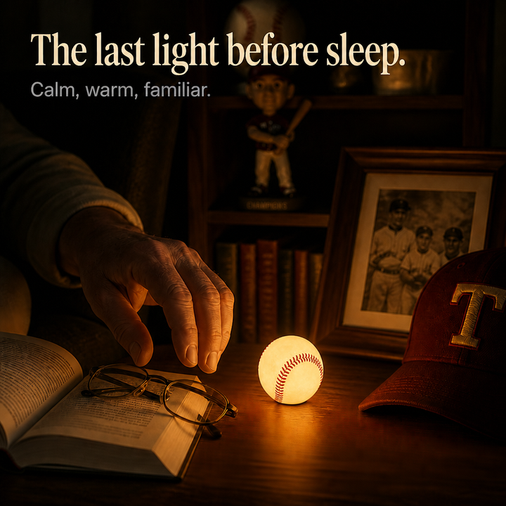 Home Plate Glow – Nocna Lampa w Kształcie Bazy Baseballowej