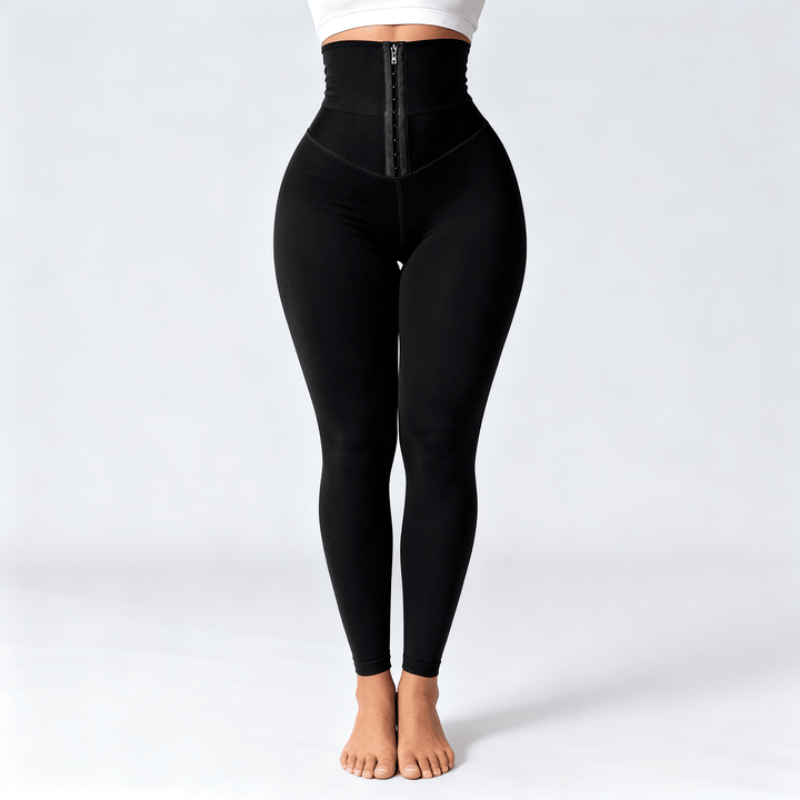 Cinchley – Legginsy damskie z wysokim stanem i gorsetem