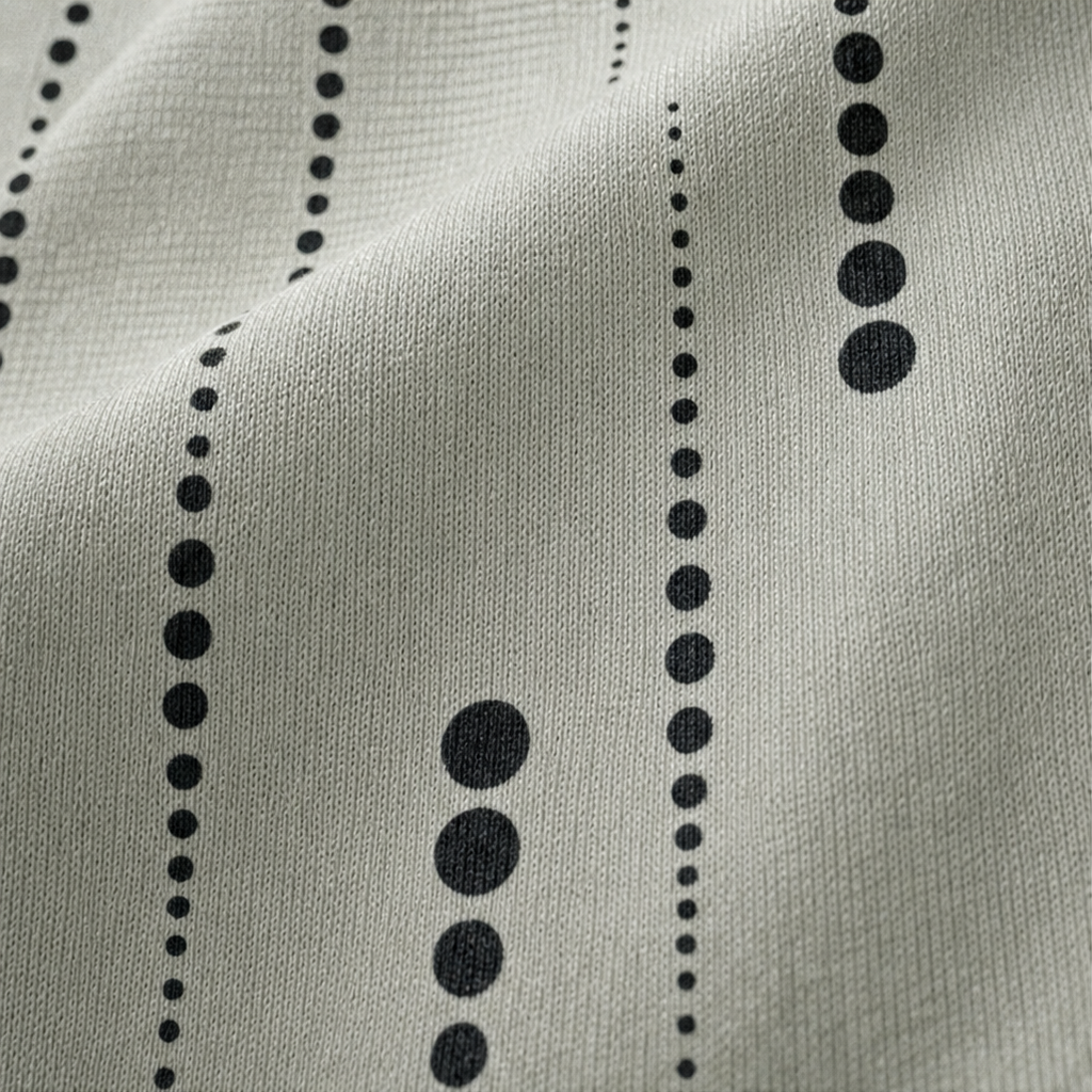 Dotwell – Sweter z Dotted Stand-Collar i guzikiem