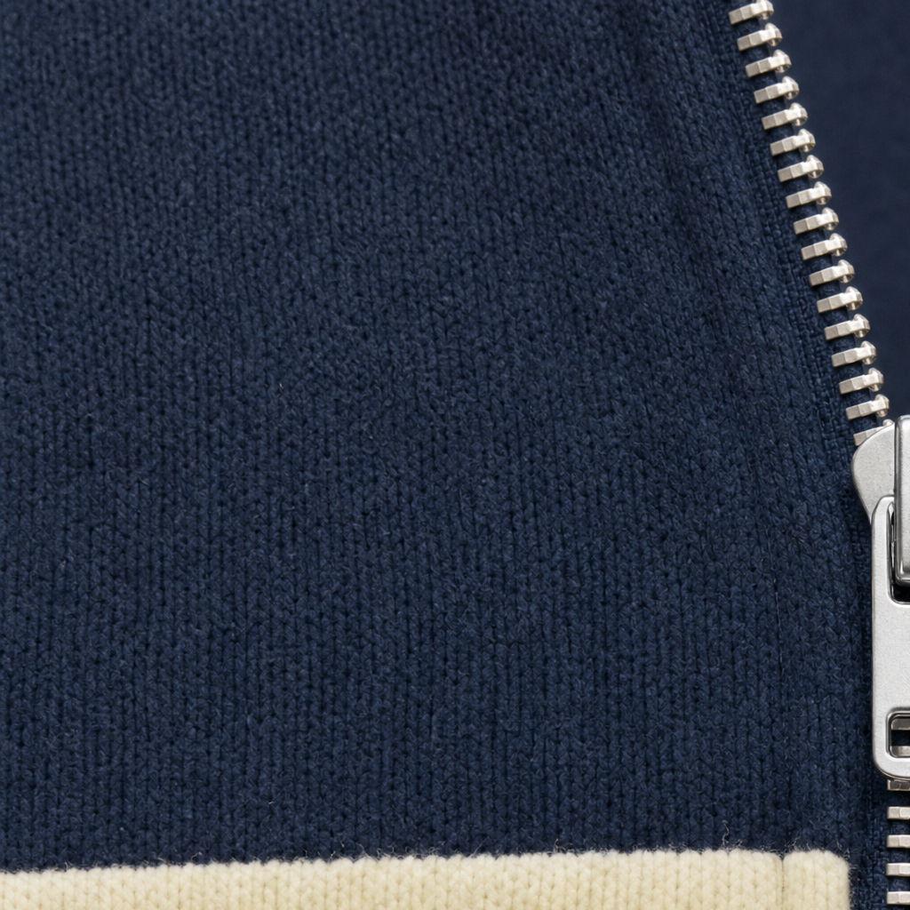 Wearbella – Kolorowy Pulower z Ćwierć Zipperem