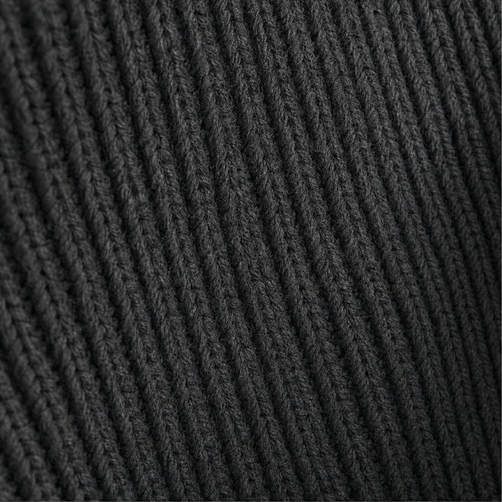 Cozyelle – Sweter Sukienka z Rękawami Raglan i Wysokim Kołnierzem