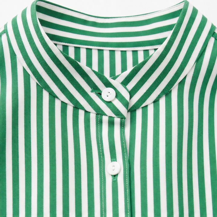 Wearbella – Zestaw koszuli w paski i spodni z szerokimi nogawkami