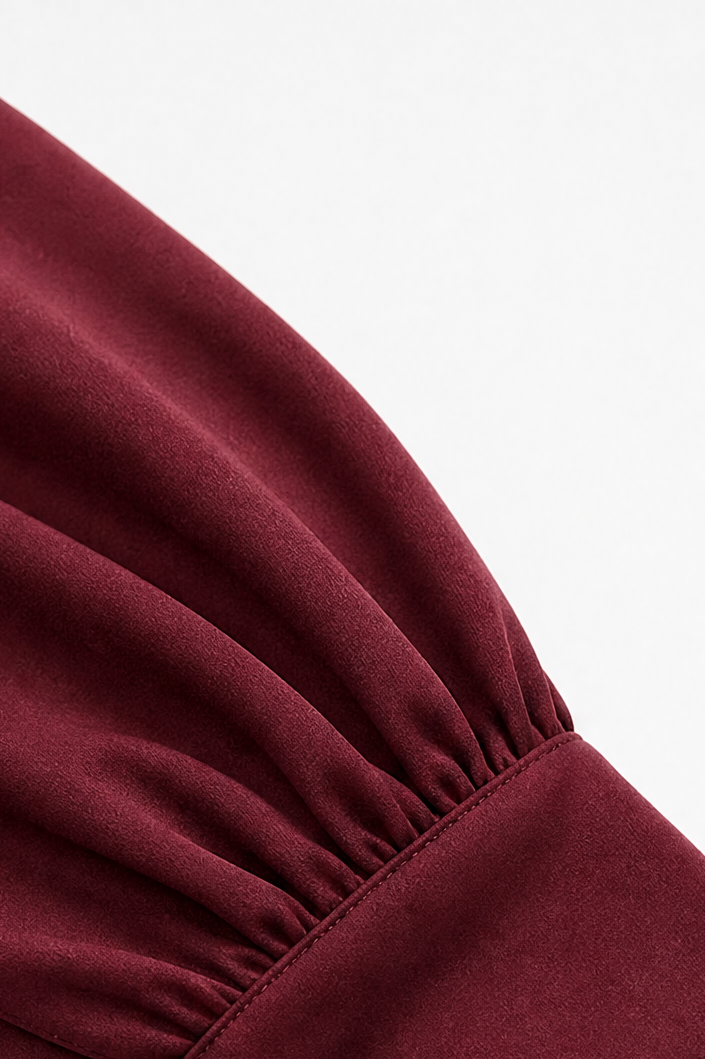Wearbella – Zestaw bluzki z rękawem biskupa i szerokich spodni