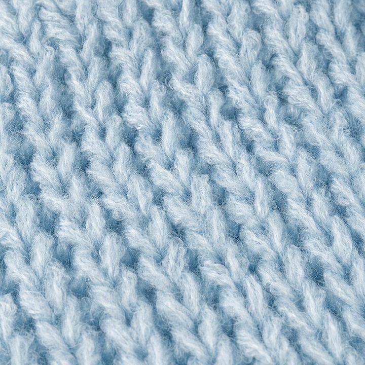 Wearbella – Gruby Sweter-Kurtka z Guzikami do Kolan