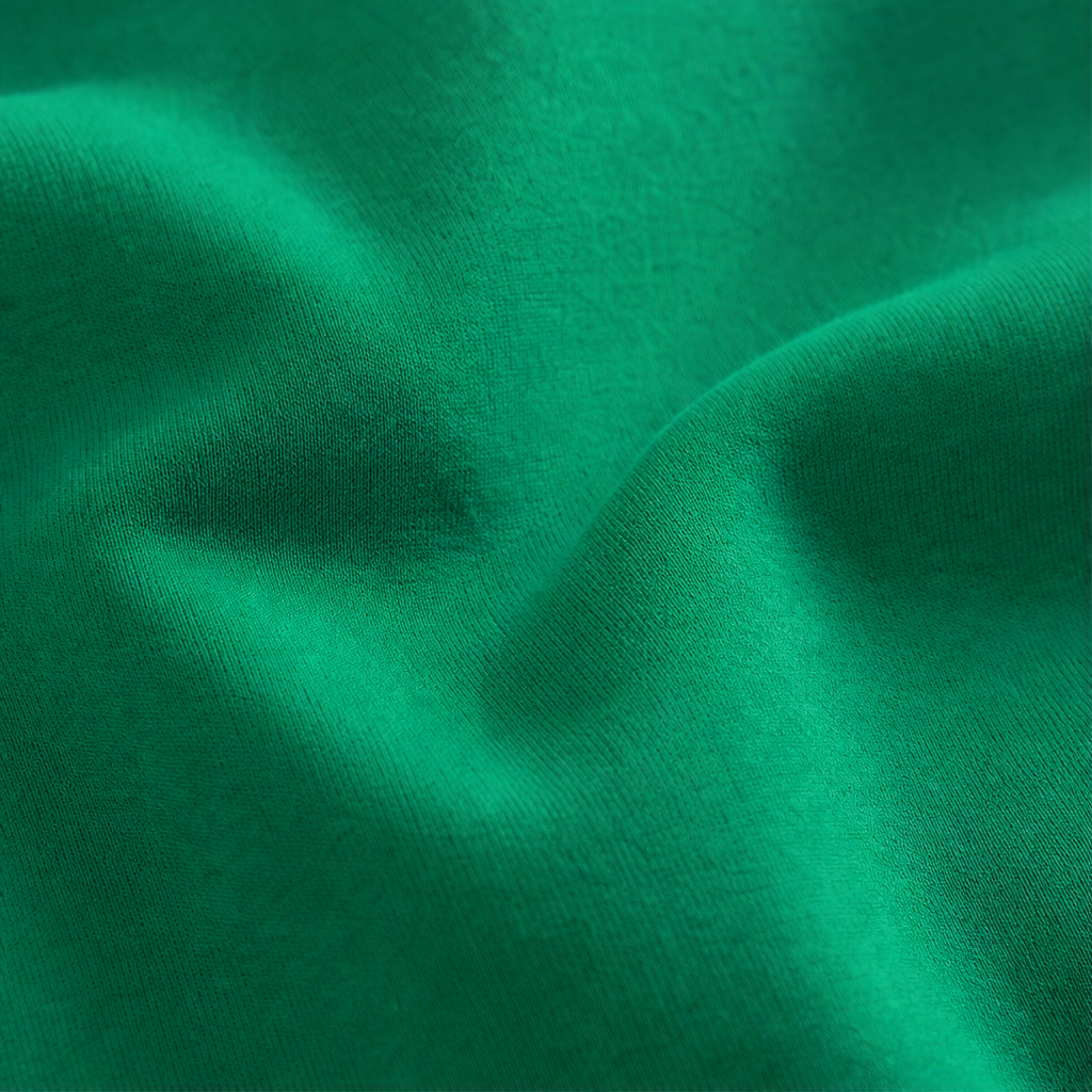 Verdant Ease – Bluza z Opuszczonymi Ramionami i Rozcięciami po Bokach