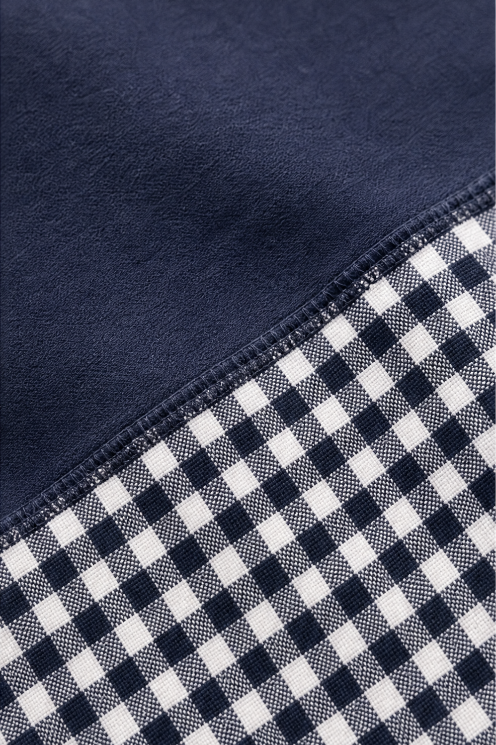 Blockline – Luźna bluzka w kratę typu patchwork