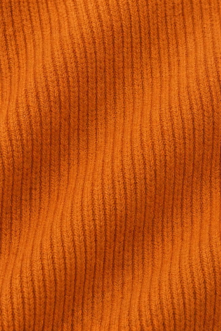 Softline – Sweter z dekoltem w serek i prążkowanym wykończeniem