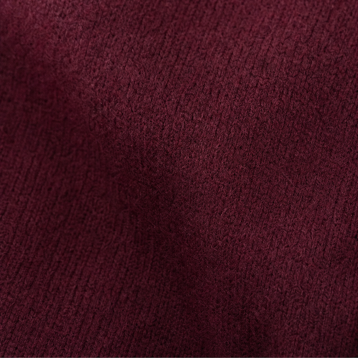 Wearbella – Sweter z wycięciem w kształcie łzy i rękawami lampionowymi