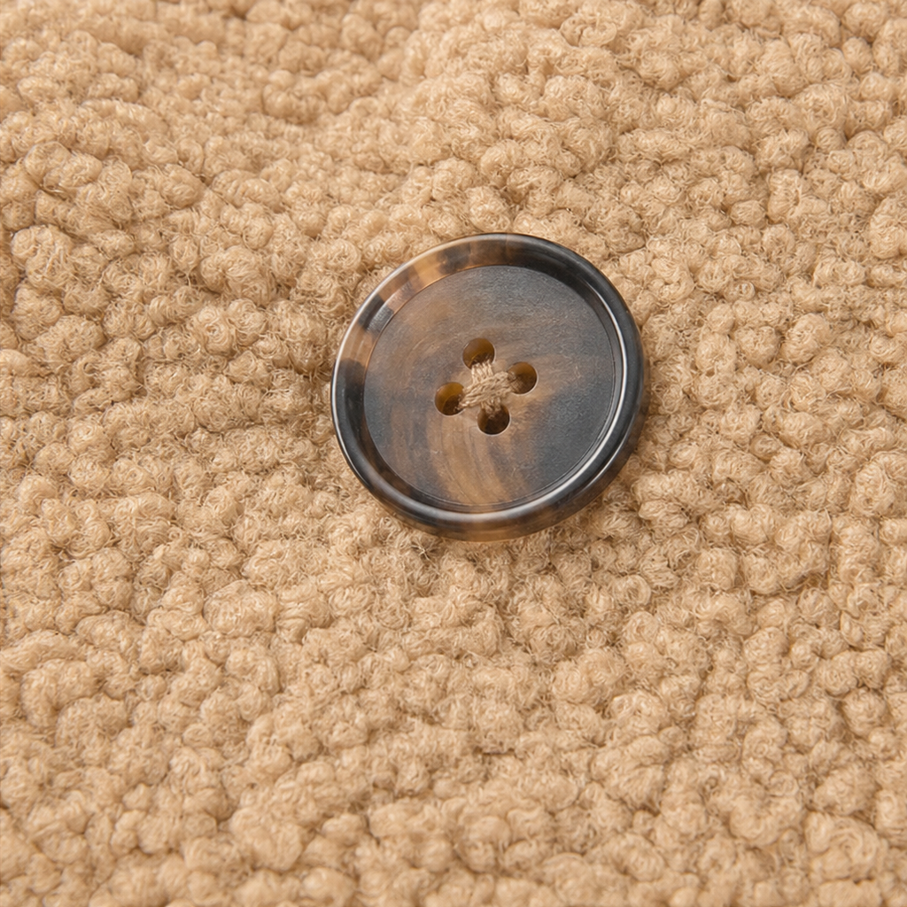 Cozelle – Zimowa kurtka z polaru Sherpa Teddy