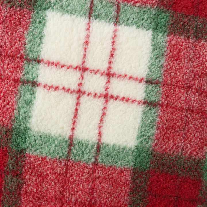 Coziveigh – Przestronny Fleece Plaid Shacket