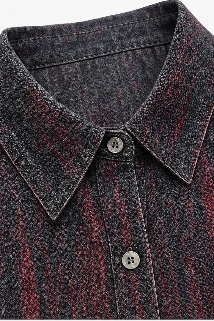 Wearbella – Koszula z nadrukiem w stylu vintage