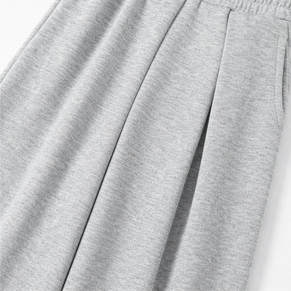 Wearbella – Spodnie dresowe z wysokim stanem i szerokimi nogawkami
