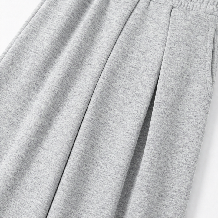 Wearbella – Spodnie dresowe z wysokim stanem i szerokimi nogawkami