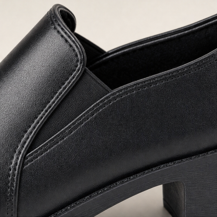 Wearbella – Szpilki z szerokim noskiem i blokowym obcasem