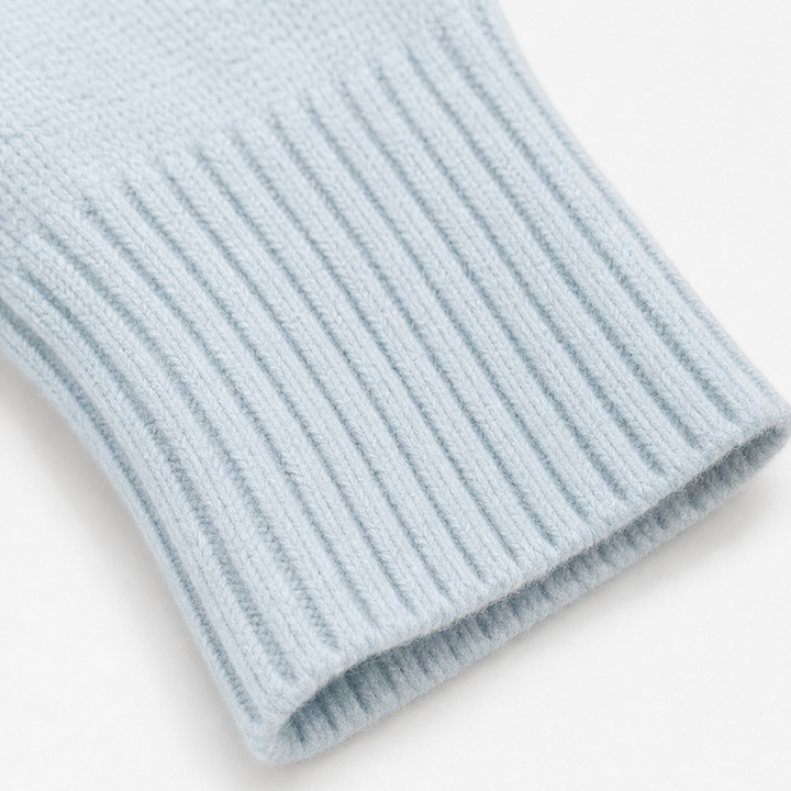 Wearbella – Kurtka z podwójnym zamkiem i prążkowanym splotem