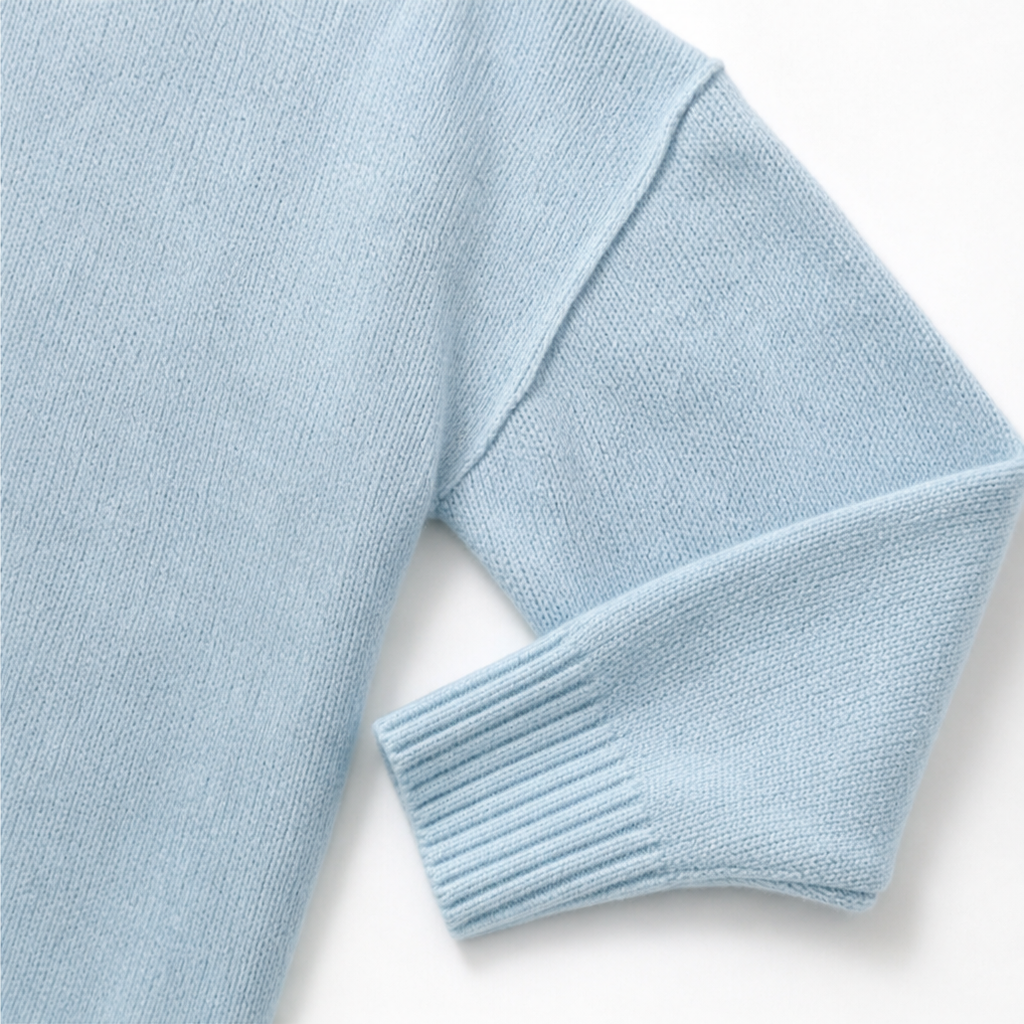 Rowelle – Sweter z prążkowanym, oversize&
