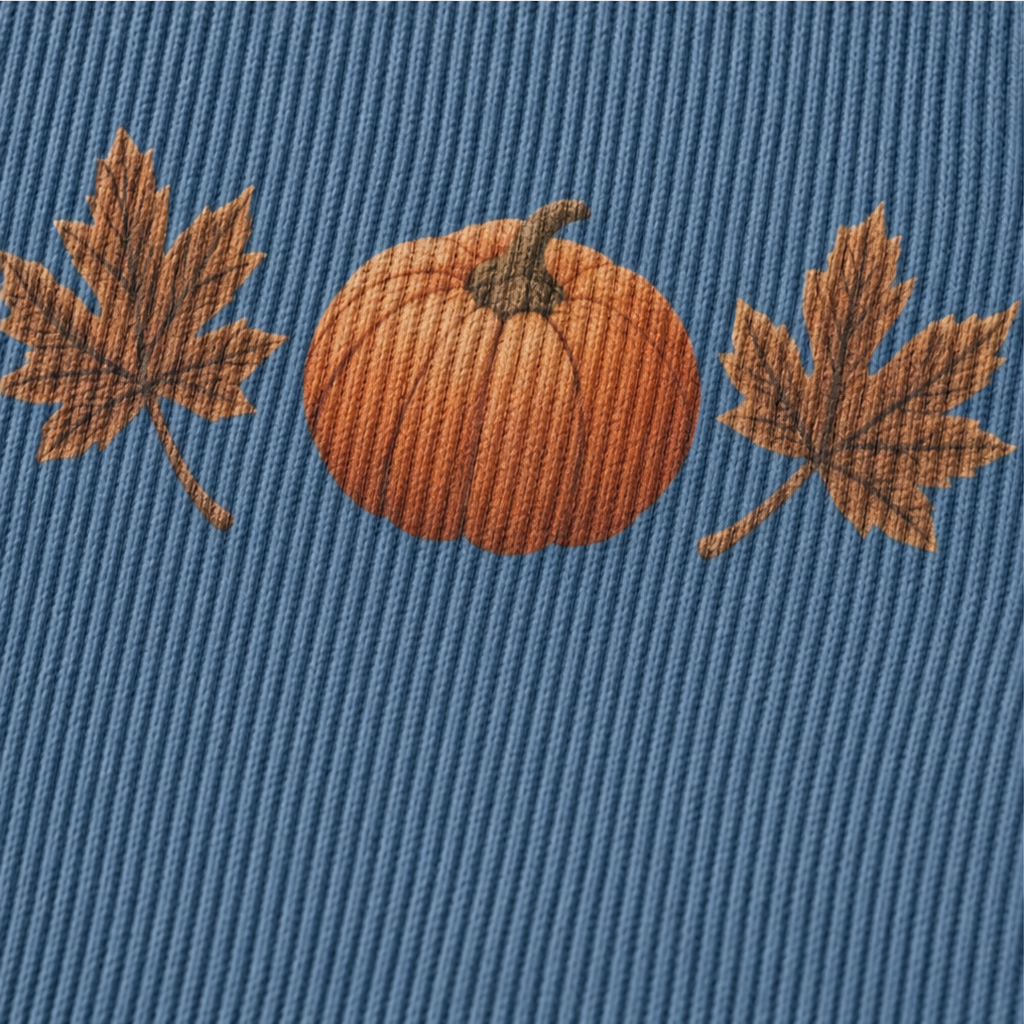 Pumpkin Lane – Koszula z długim rękawem i dekoltem w serek z nadrukiem dyni