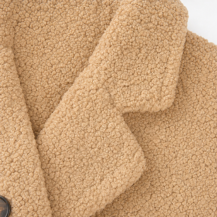 Cozelle – Zimowa kurtka z polaru Sherpa Teddy
