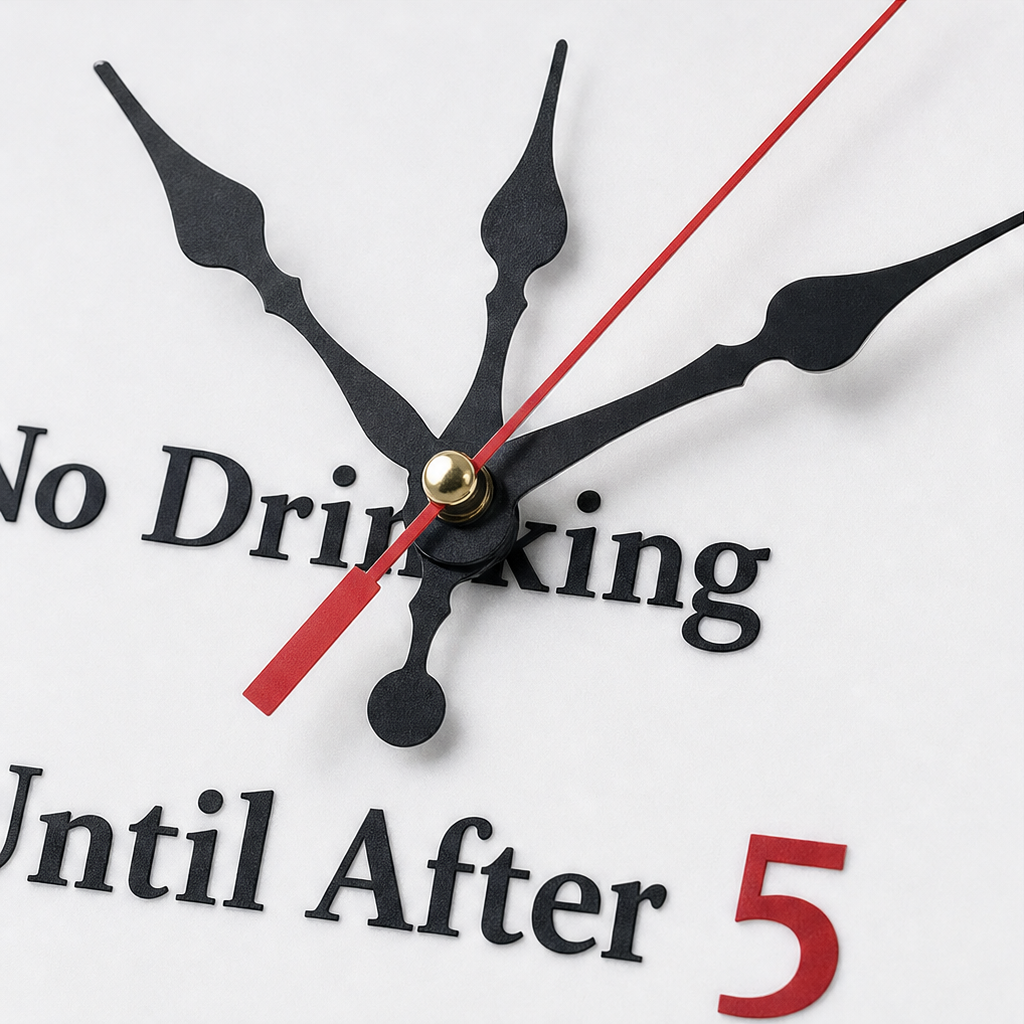After Five – Zegar ścienny z piwem All-5-Hour