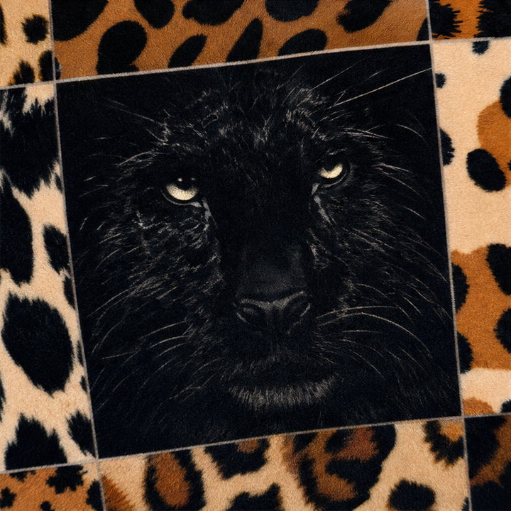 Purrfecto – Koc w Leopardzie z Poliestru