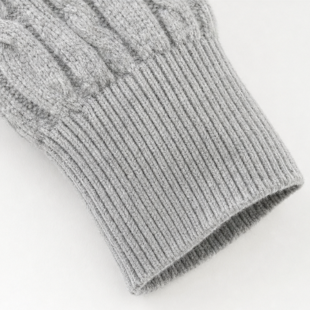 Wearbella – Kardigan z plecionym kablem i kapturem