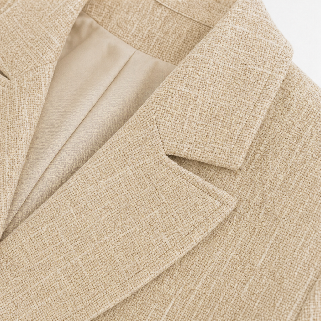 Structa – Dwurzędowa Marynarka Slim-Fit